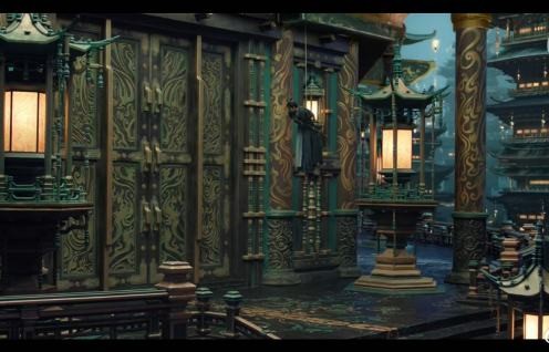 《白日提灯》主演组团“云导游”，迪丽热巴陈飞宇带你“归墟”5A景区一日游