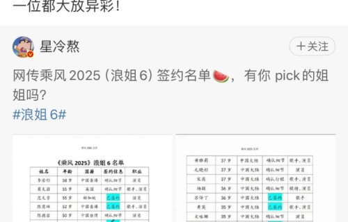 李若彤发文否认参加浪姐6录制:不懂唱不乘风,不会跳不破浪
