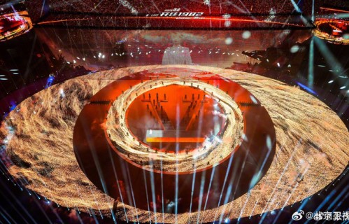 张杰鸟巢演唱会舞美惊艳全场