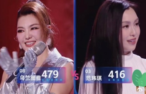 《乘风2026》浪姐初舞台，代斯和温峥嵘的具体票数差距有多大？