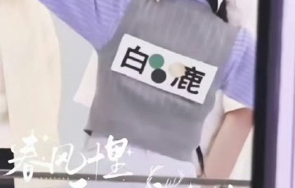 张真源在《奔跑吧》节目中单手撕名牌的具体表现是怎样的？